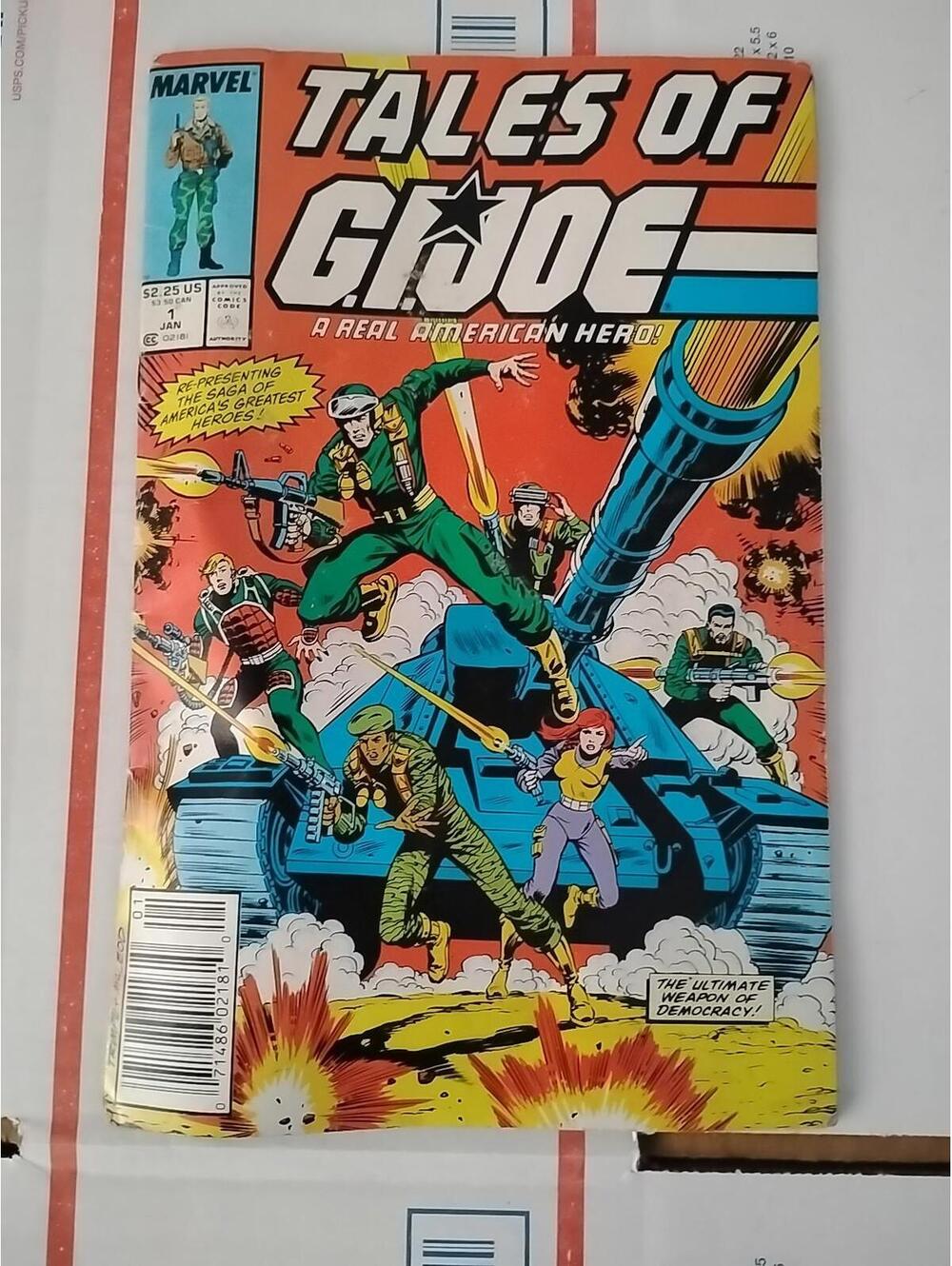 Tales of G.I.Joe # 1, Reprints # 1, Snake Eyes! Newsstand! (Marvel 1988) Cb47